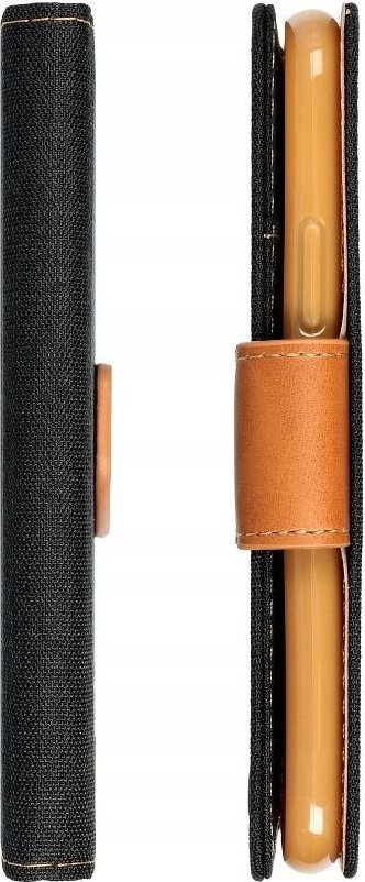 Kllëf telefoni Canvas Book për Huawei Mate 20 Lite, me kapak, bëhet stend, i zi