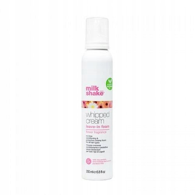 Пена за коса Milk_shake Flower Fragrance Whipped Cream, без плакнење, 200ml