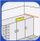Nivelizues me laser Dedra MD1004, 30m, 60cm