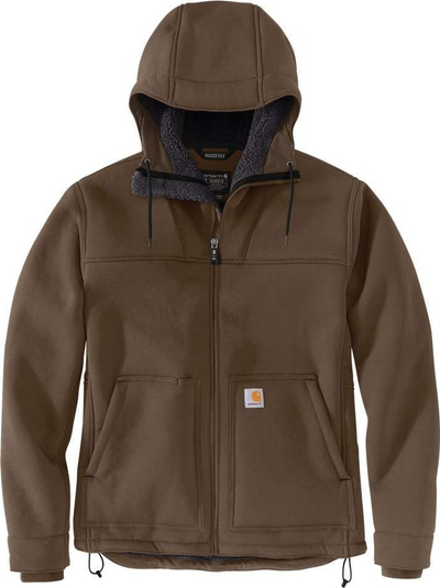 Текстилна јакна Carhartt Super Dux, Rain Defender, Rugged Flex, темно кафеава, S