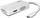 Replikator Lindy USB-C Station, i bardhë
