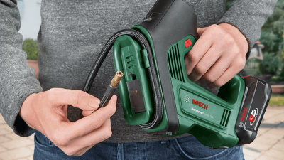 Pompe pa kabëll Bosch UniversalPump 18V, 10.3 bar, pa bateri, jeshile