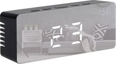 Orë me zile Camry AD 1189B, ekran LED, tregon temperaturën, e zezë