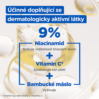 Krem për fytyrë Mixa Niacinamide Bright Moisturizing Anti-Dark Spot Cream, 400 ml