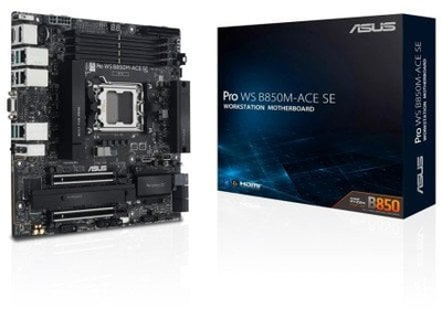 Pllakë amë Asus PRO WS B850M ACE SE, AMD B850 AM5, DDR5, Micro ATX