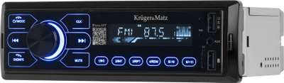 Radio veture Kruger&amp;Matz KM2013, Bluetooth, USB x2, e zezë
