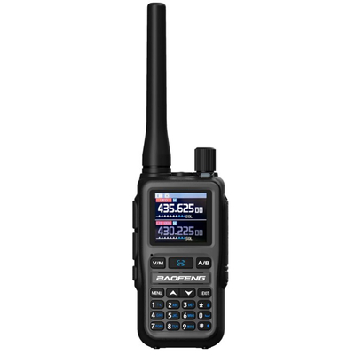Radiolidhje Baofeng UV-5R EU Mini, VHF UHF, Bluetooth, gri