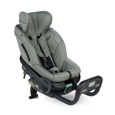 Ulëse për veturë BeSafe Stretch², 61-125 cm, montim me rrip, jeshile Meadow