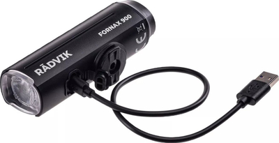 Dritë biçiklete FORNAX 900, LED 900 lumens, USB, e bardhë