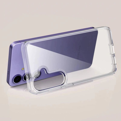 Футрола Tech-protect Flexair Hybrid за Samsung Galaxy S25 Edge, транспарентна