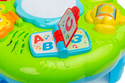 Tavolinë interaktive për fëmijë Toyz Zoo, muzikore, me drita, shumëngjyrëshe