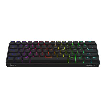 SAVIO BLACKOUT X2 Mechanical Keyboard OUTEMU Blue, Hot Swap
