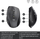 Mouse pa tela Logitech M705 Marathon, USB, ergonomik, gri