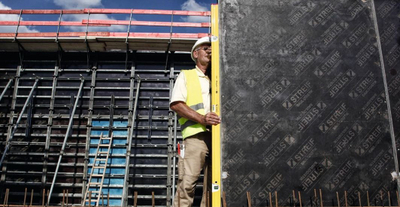 Nivel me flluskë Stabila R-Type, 200cm, profil ekstra i gjerë, i verdhë