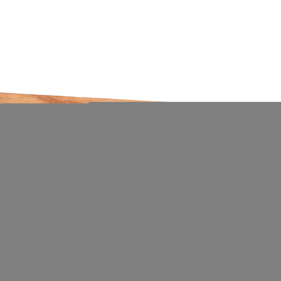 Shtrat Mastif Alicia, dru akacie masiv, 160x200 cm, këmbë metalike të zeza