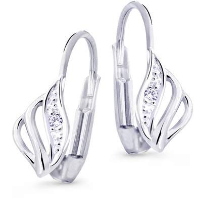 Vathë për femra Cutie Diamonds DZ8024-L-55-00-X-2, të argjendtë