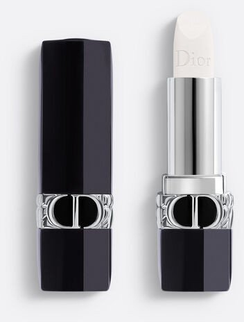 Balsam buzësh Dior Rouge Dior 001 Diornatural, me ngjyrë, që i mban buzët të buta e të hidratuara