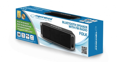 Altoparlant Bluetooth Esperanza FOLK 6 W