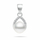 Set Pendant dhe vathë për femra Brilio Silver SET290W, të argjendta