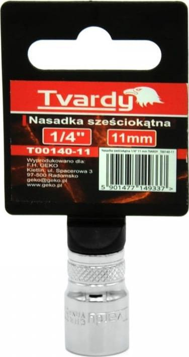 Kokë çelësi TVARDY 1/4", 11 mm, metalike