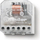 Relé paneli Finder, 24V AC, 10A, SPST