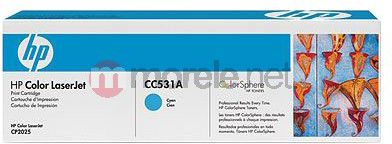 Toner HP 304A CC531A, LaserJet, цијан, оригинален