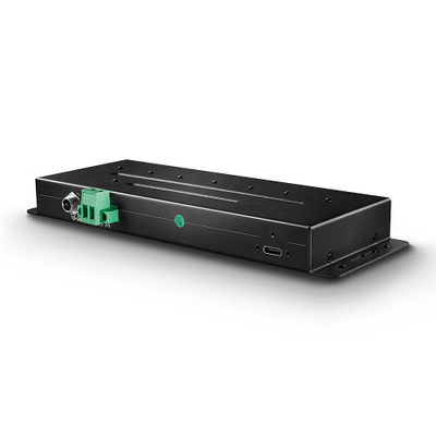 Hub USB Lindy 7 porta, USB 3.2 Gen 2, metalik
