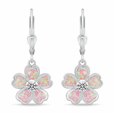 Vathë goca Brilio Silver Flowers EA1097WP, të argjendtë/ rozë