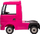 Makina elektrike për kalamoj Scania 500R HL698, 4x4, me telekomandë, rozë