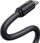 Kabllo USB C në USB C Usams YU SJ734, 1m, 60W, e zezë