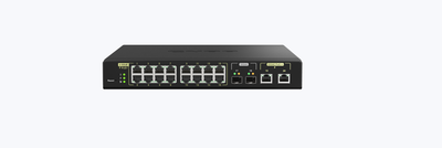 Switch QNAP QSW-M2116P-2T2S, 20 porta, i menaxhueshëm, për rack