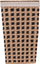 Shportë rrobash 5five Paper Laundry Basket 15L, 15 litra, me kapak, bezhë me të zezë