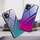 Mbulesë telefoni Hurtel Gradient Glass për iPhone 12 mini, xham i temperuar, gradient zi kuqe