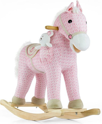 Kalë lëkundës Milly Mally Pony (0461), rozë
