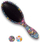Furçë flokësh Top Choice Soft Hair Brush 63961, najlon, me lule, me shumë ngjyra