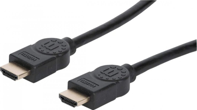 Kabllo Manhattan HDMI - HDMI 8K 354080, 2m, e zezë