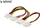 Kabllo Savio Molex në Molex x3, 0.18m, shumëngjyrëshe