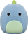 Lodër pelushi për qen Jazwares Squishmallows Dinosaur, 3.5\", set me 2 copë, blu edhe jeshile