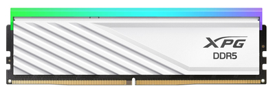 Memorie RAM A-Data XPG Lancer Blade RGB DDR5, 32GB 6000MHz CL30, Dual Channel, e bardhë