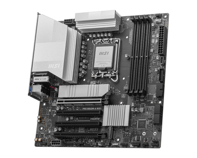 Pllakë amë MSI PRO B860M-A WIFI, mATX, LGA1851, DDR5