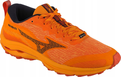 Atlete vrapimi Mizuno Wave Rider GTX M J1GC227902, Gore Tex, për burra, portokalli