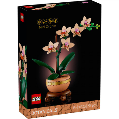 Set LEGO Mini Orchid, dekorativ, orkide, shumëngjyrësh