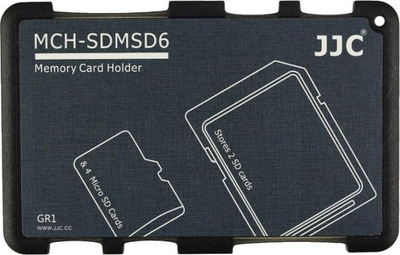 Kuti kartash memorie JJC MCH SDMSD6, 2x SD, 4x microSD, kambuflazh