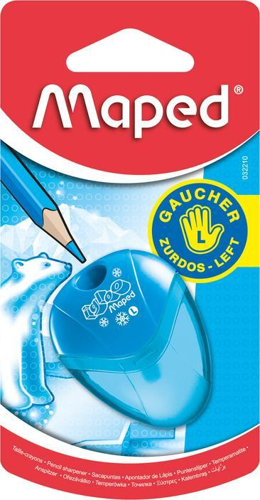 Mprehëse lapsash Maped Igloo, 1 vrimë, për dorë të majtë, ngjyra të përziera
