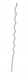 Support spiral për bimë, metal, 150 cm, pako me 25 copë