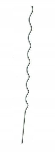Support spiral për bimë, metal, 150 cm, pako me 25 copë