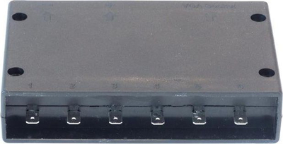 Panel me prekje TurboWorks_F, 6 butona me LED, 12/24V, konektor VGA 15 pin