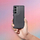 Kapak telefoni Matrix Clear Case për Xiaomi Redmi Note 14 4G / 14 5G, transparent, me kornizë të zezë