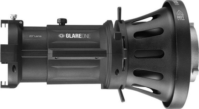 Snoot projekcioni GlareOne Spotlight PRO, 20°, set filtrash dhe gobo