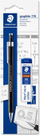 Laps mekanik Staedtler 7785ABK25D, 0.5mm, fortësi B, i zi